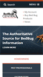 Mobile Screenshot of bedbugcentral.com